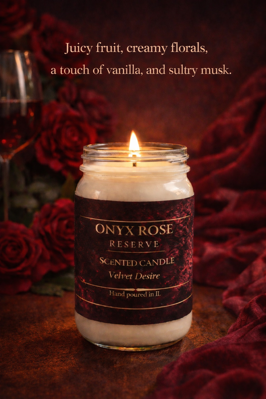 16OZ Hand Poured Mason Jar Candle